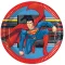 Superman Krypton papírtányér 8 db-os 23cm FSC