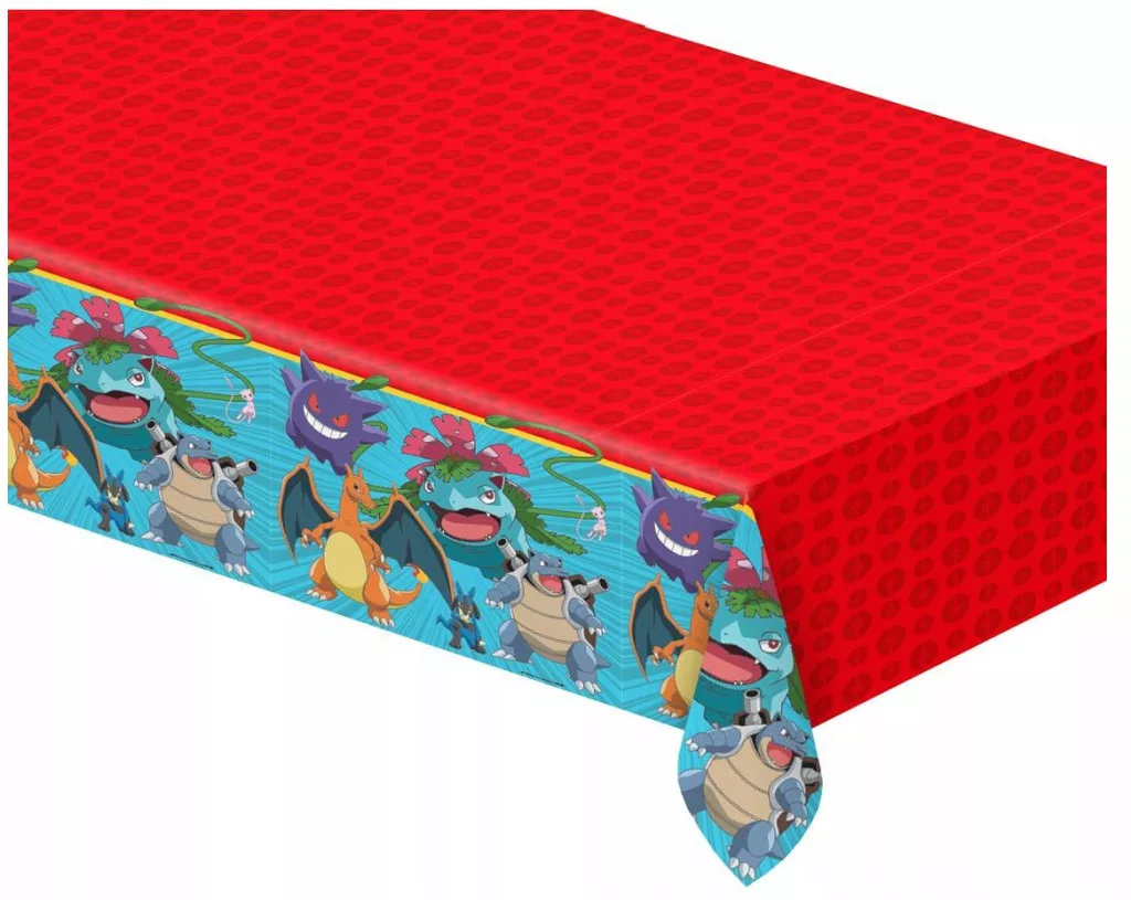 Pokémon Next Generation műanyag asztalterítő 120x180 cm