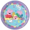 Peppa malac With Love papírtányér 8 db-os 23cm FSC