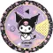 Hello Kitty Kuromi Pop Art papírtányér 8 db-os 23cm FSC