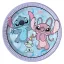 Disney Lilo és Stitch, A csillagkutya Angel Cute papírtányér 8 db-os 23cm FSC