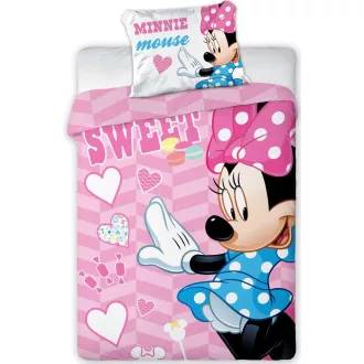 Disney Minnie ágyneműhuzat 100×135cm, 40×60 cm