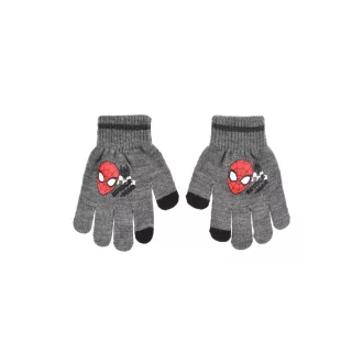 Pókember Grey érintőképernyős gyerek kesztyű