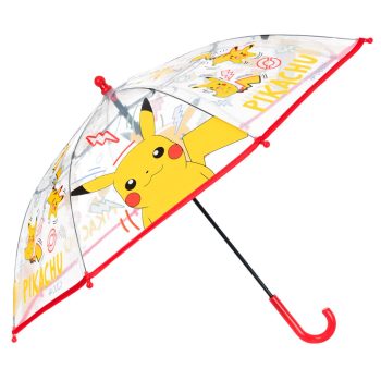 Pokémon Thunder gyerek átlátszó esernyő 72 cm