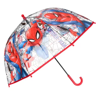Pókember Web Power gyerek átlátszó esernyő 72 cm