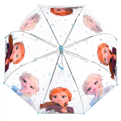 Disney Jégvarázs Stars gyerek átlátszó esernyő 72 cm