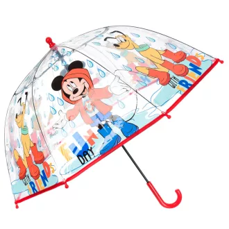 Disney Mickey Fun Day gyerek átlátszó esernyő 72 cm