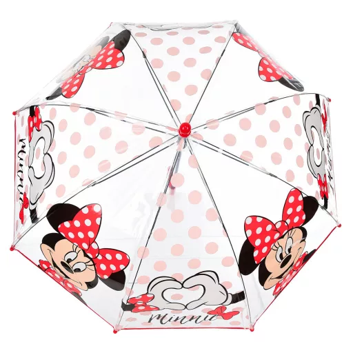 Disney Minnie Lovely gyerek átlátszó esernyő 72 cm