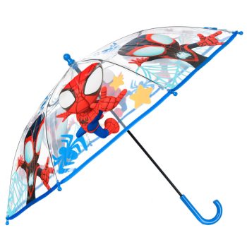 Pókember Spidey Hero gyerek átlátszó esernyő 72 cm