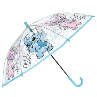Disney Lilo és Stitch, A csillagkutya Angel gyerek átlátszó esernyő 72 cm