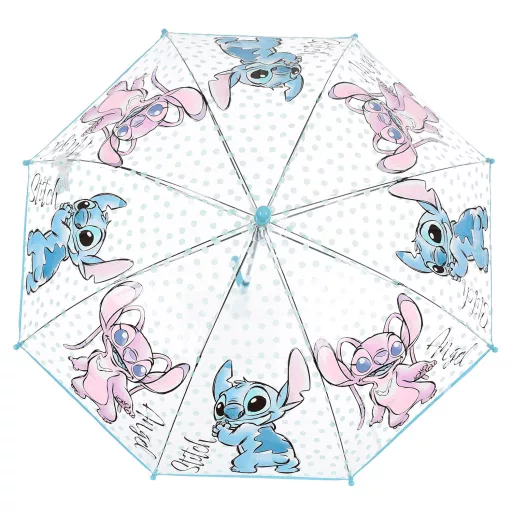 Disney Lilo és Stitch, A csillagkutya Angel gyerek átlátszó esernyő 72 cm