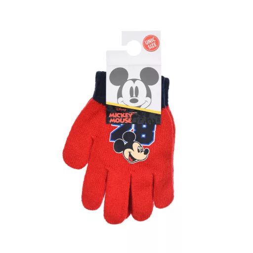 Disney Mickey Red 28 gyerek kesztyű