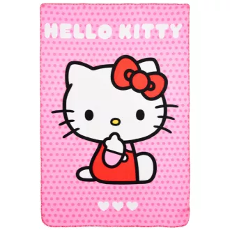 Hello Kitty Adorable polár takaró 100x150 cm