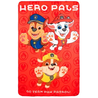Mancs Őrjárat Hero Pals polár takaró 100x150 cm
