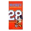 Disney Mickey Champion fürdőlepedő, strandtörölköző 70x140cm (Fast Dry)