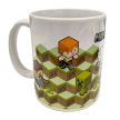 Minecraft TNT Boom porcelán bögre 325 ml Díszdobozban