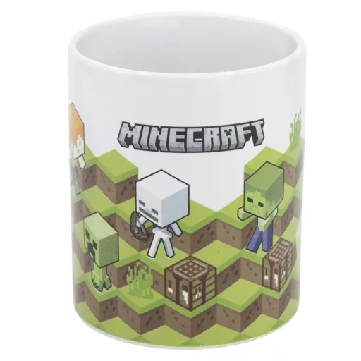 Minecraft TNT Boom porcelán bögre 325 ml Díszdobozban