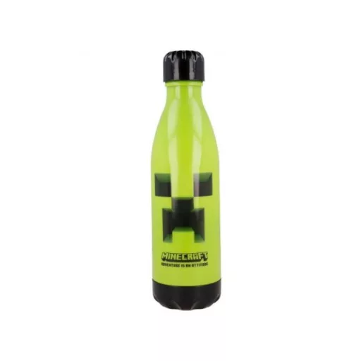 Minecraft Attitude műanyag kulacs csavaros kupakkal 660ml