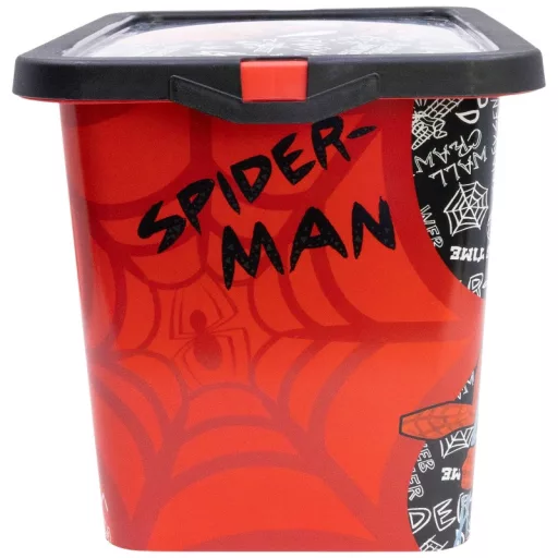 Pókember Urban Web műanyag tároló doboz 7L