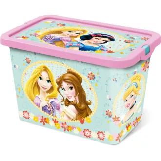 Disney Hercegnők Tea Party műanyag tároló doboz 7L