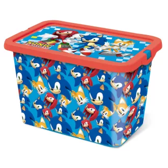 Sonic, a sündisznó Friends műanyag tároló doboz 7L