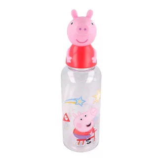 Peppa malac 3D Figurine műanyag kulacs 560ml