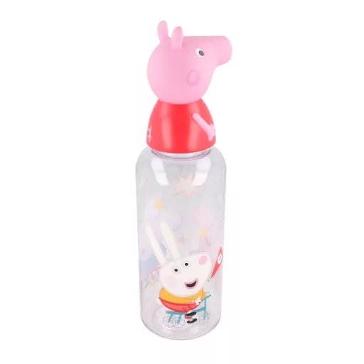 Peppa malac 3D Figurine műanyag kulacs 560ml
