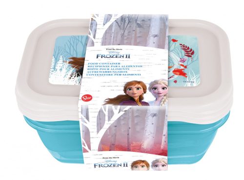 Disney Jégvarázs műanyag ételhordó doboz 3 db-os