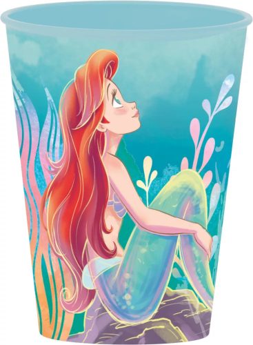 Disney Hercegnők Ariel pohár, műanyag 260ml