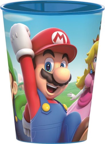 Super Mario pohár, műanyag 260ml