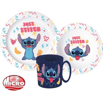   Disney Lilo és Stitch Palms étkészlet, micro műanyag szett