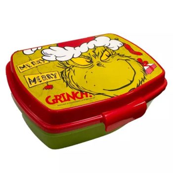 A Grincs Christmas Mischief funny műanyag szendvicsdoboz