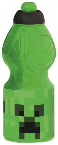 Minecraft kulacs, sportpalack 400 ml