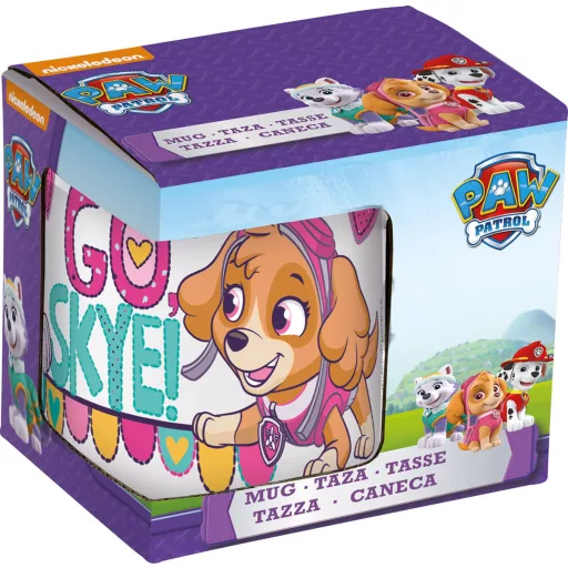 Mancs Őrjárat Go Skye porcelán bögre 235 ml Díszdobozban