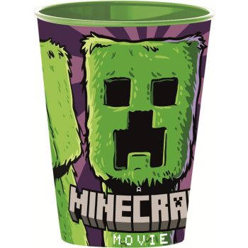 Minecraft The Movie műanyag pohár 260ml