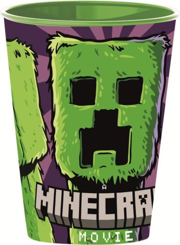 Minecraft The Movie műanyag pohár 260ml