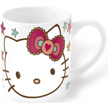 Hello Kitty Stars porcelán bögre 325 ml Díszdobozban