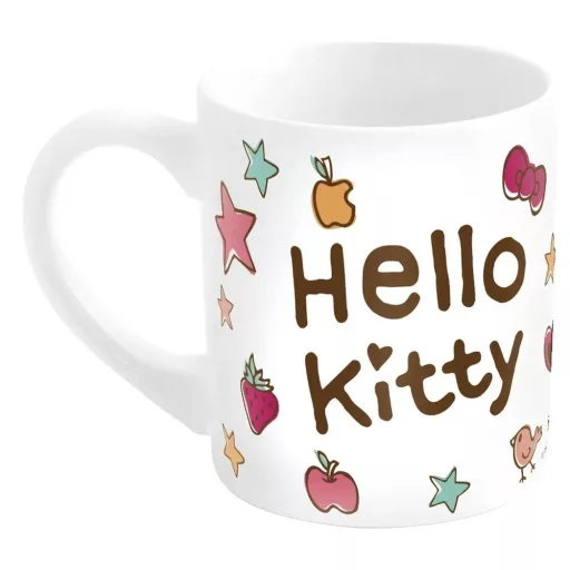 Hello Kitty Stars porcelán bögre 325 ml Díszdobozban