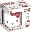 Hello Kitty Stars porcelán bögre 325 ml Díszdobozban