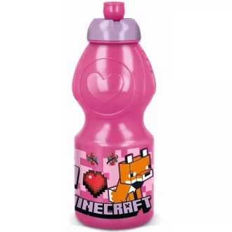 Minecraft Girls Line kulacs, sportpalack 400ml