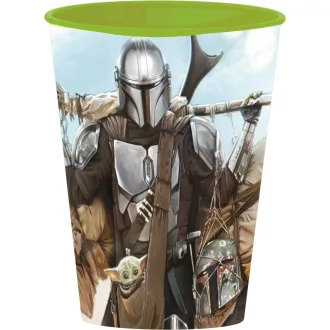 Star Wars Mandalorian pohár, műanyag 260ml