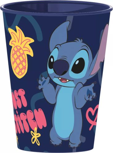 Disney Lilo és Stitch Palms pohár, műanyag 260ml