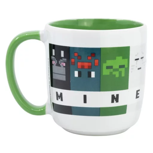Minecraft Elite porcelán bögre 380 ml Díszdobozban