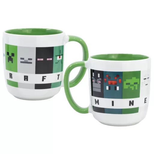 Minecraft Elite porcelán bögre 380 ml Díszdobozban