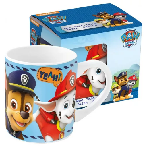 Mancs Őrjárat Boy Icons porcelán bögre 235 ml Díszdobozban