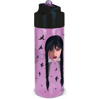 Wednesday Nevermore Academy Hydro műanyag kulacs 540ml