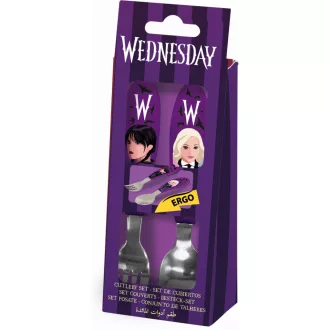 Wednesday Enid fém ergo evőeszköz készlet - 2 darabos