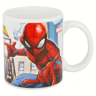Pókember Streets porcelán bögre 325 ml Díszdobozban