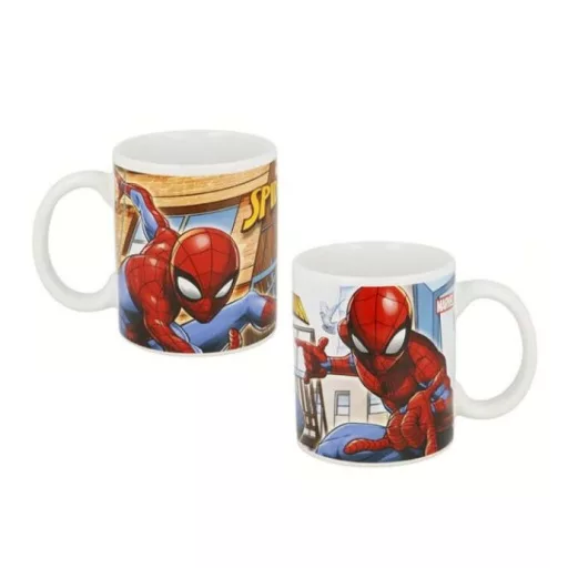 Pókember Streets porcelán bögre 325 ml Díszdobozban