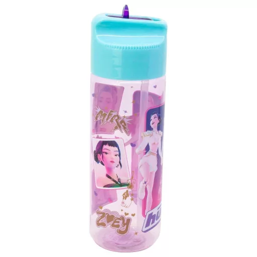 K-pop Démonvadászok Stars Hydro tritan műanyag szívószálas kulacs 540ml
